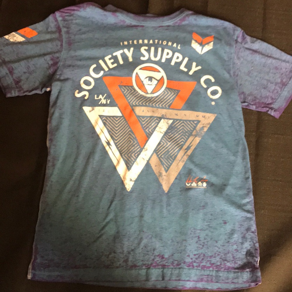 Society supply t shirt.